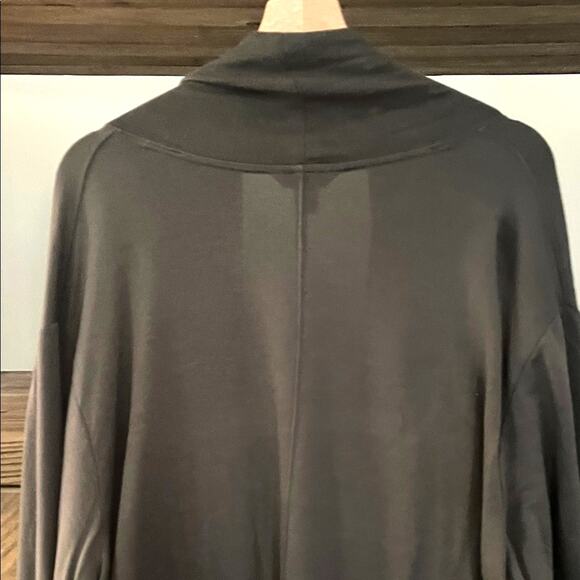 Athleta Pranayama Restore Wrap Cardigan Hermatite Gray XL - Picture 10 of 10